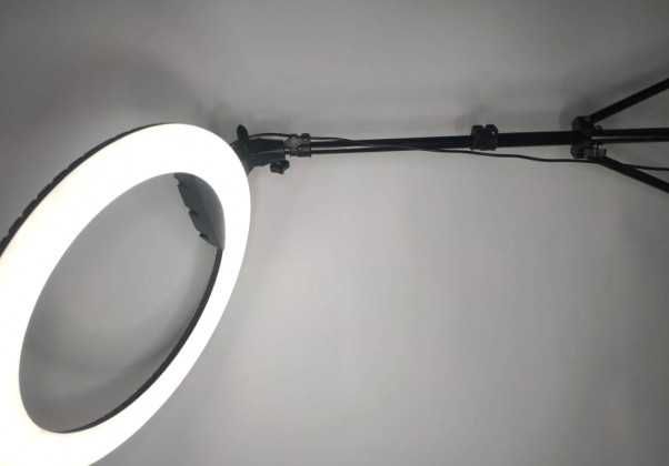 Мощная кольцевая LED лампа 45 см для профессионалов KY-BK416 + пульт