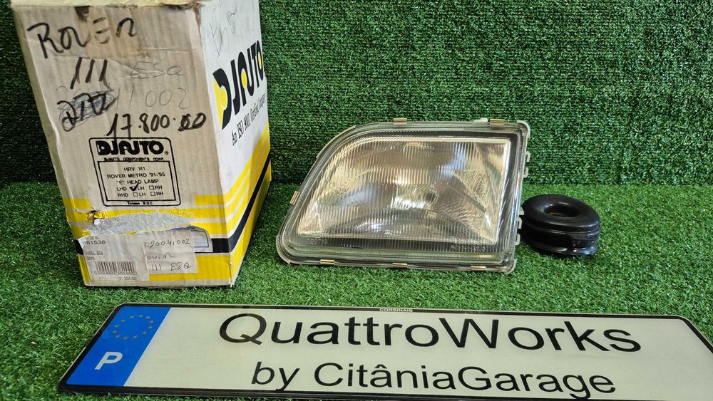Otica Farol Esquerdo Rover 100 Metro 1991 a 1995 Ref. MRV141-H081 NOVO