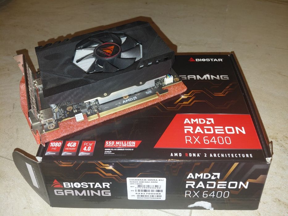amd radeon rx 6400 - купить комплектующие для ПК - Цена на OLX.ua