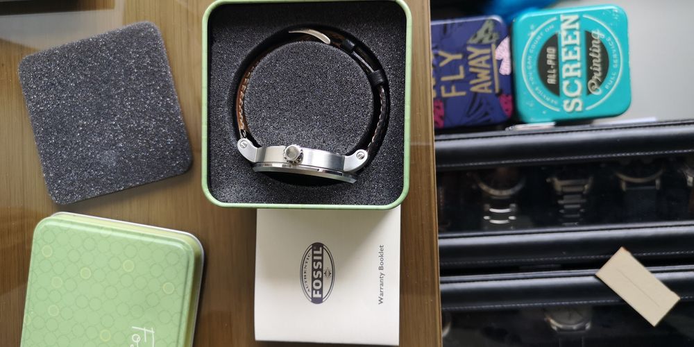 Relógio de Homem Fóssil