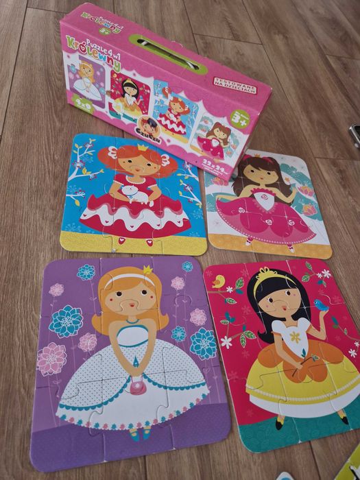 Puzzle czu czu księżniczki i zwierzątka