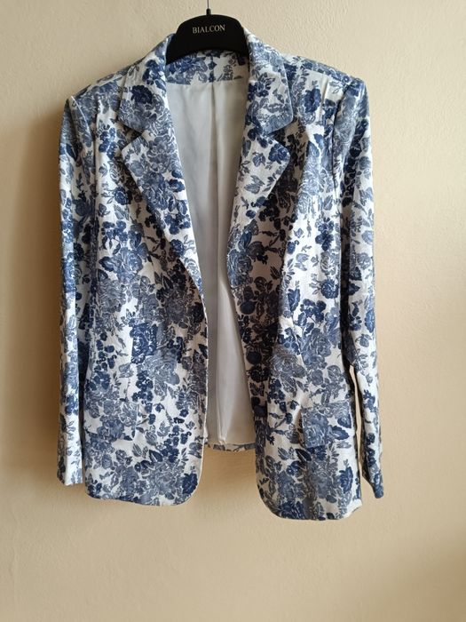 Żakiet z bawełny z elastanem rozmiar 44