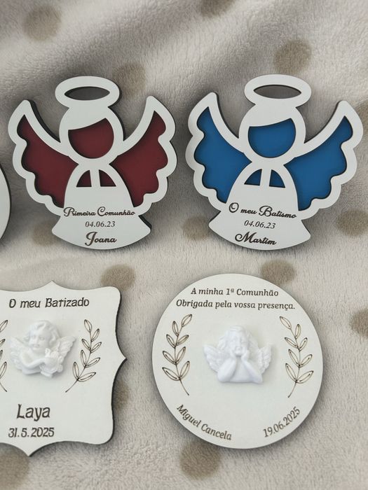 Lembranças batizado e comunhão personalizadas