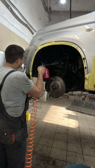 Антикоррозийная Антикор обработка авто днища порог и арок Шумоизоляция