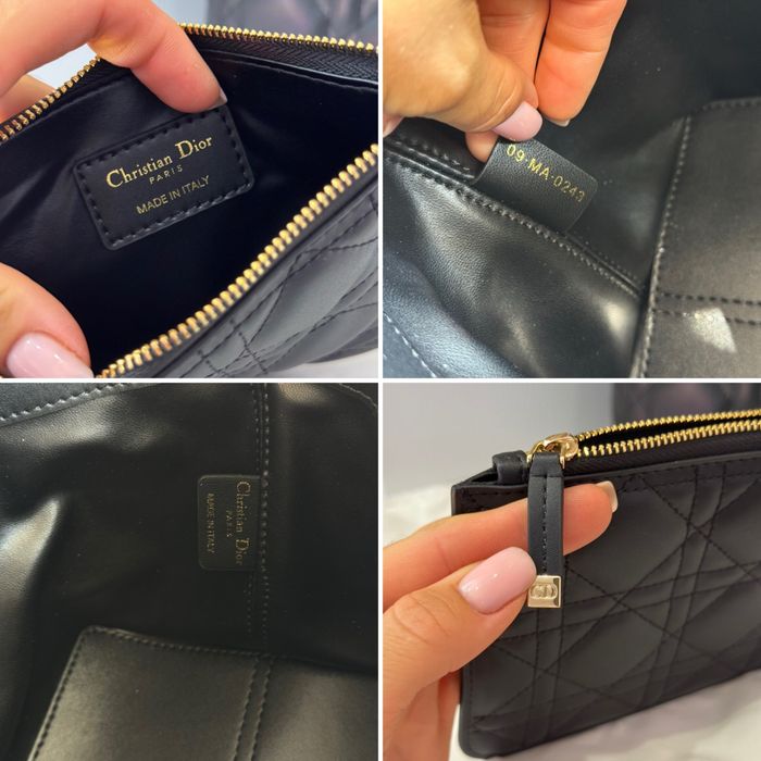 Сумка Dior Toujours Bag medium чорна шопер сумочка шкіряна діор — zdjęcie 4
