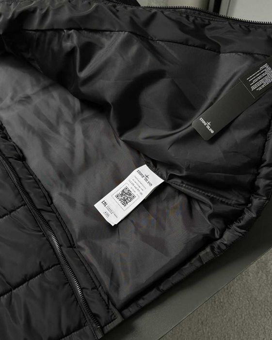 Куртка Черная Стон Айленд — Пуховик Stone Island GoreTex — S M L XL