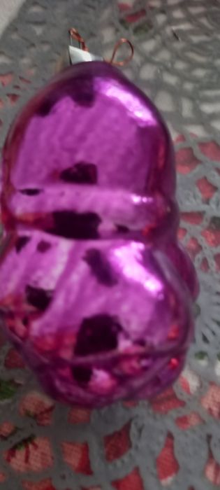 Bombki choinkowe PRL dwie sztuki