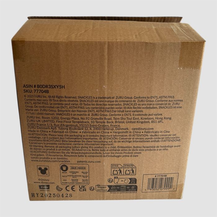 Stitch Snackles 35 cm Disney Zuru Novo