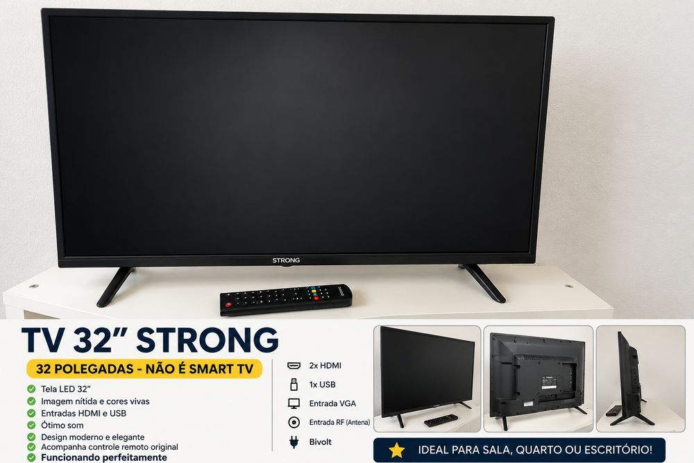 TV 32 Polegadas Strong