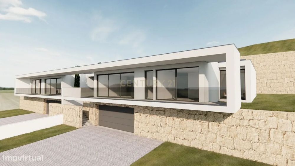 Moradia V3  de arquitetura moderna em Bem Viver (Feira Nova) Marco de