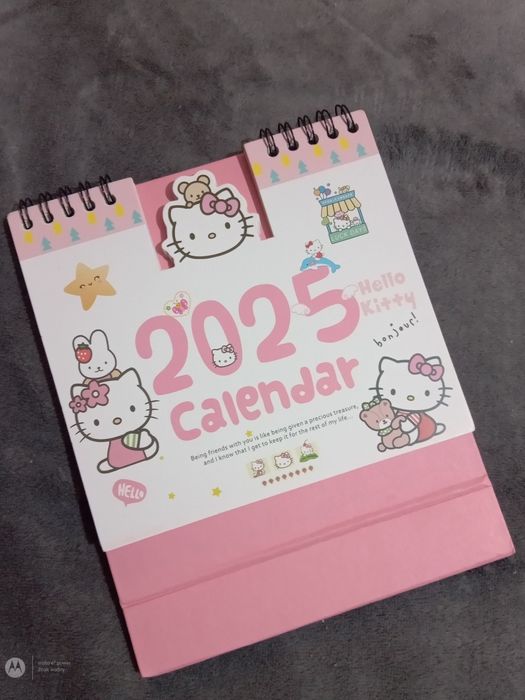 Kalendarz 2025 hello kitty