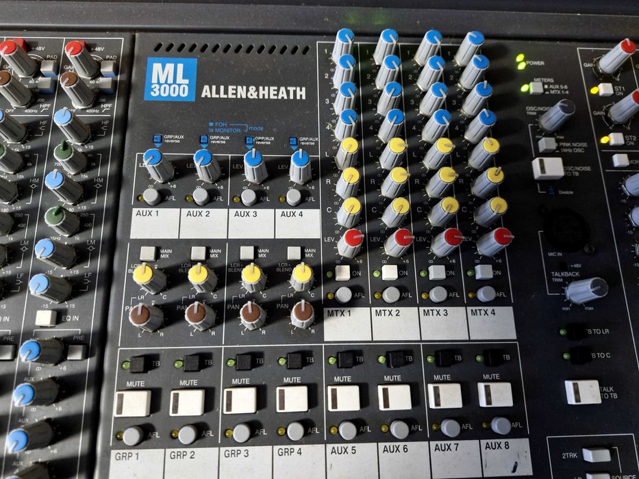 Allen & Heath ML3000 – Profesjonalny mikser analogowy konsoleta