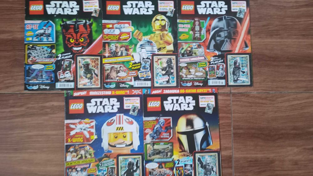 Gazetki Lego Star Wars, rocznik 2023 oraz 2024