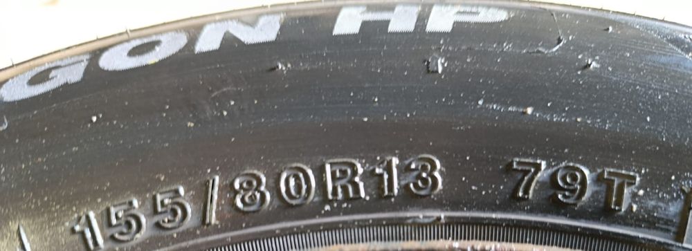 Opony zimowe 155/80  koła stalowe R13 komplet 4 szt