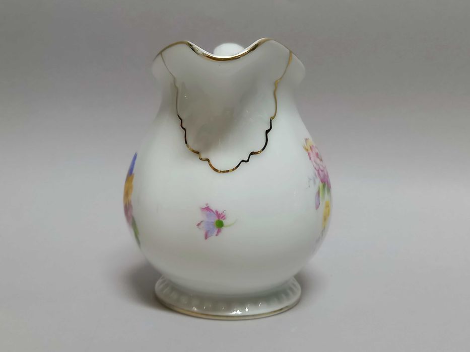 Garnitur do kawy, dzbanek, cukiernica i mlecznik, Rosenthal Perlrand