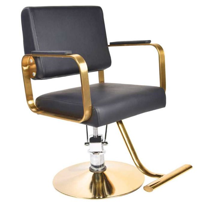 Cadeiras Hidráulicas em Dourado (NOVAS)