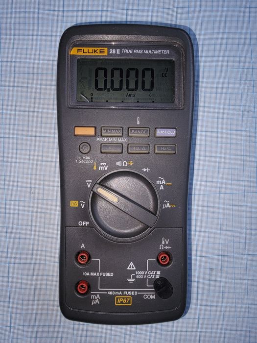 Fluke 28 ll іскро захищений тестер зроблений в USA