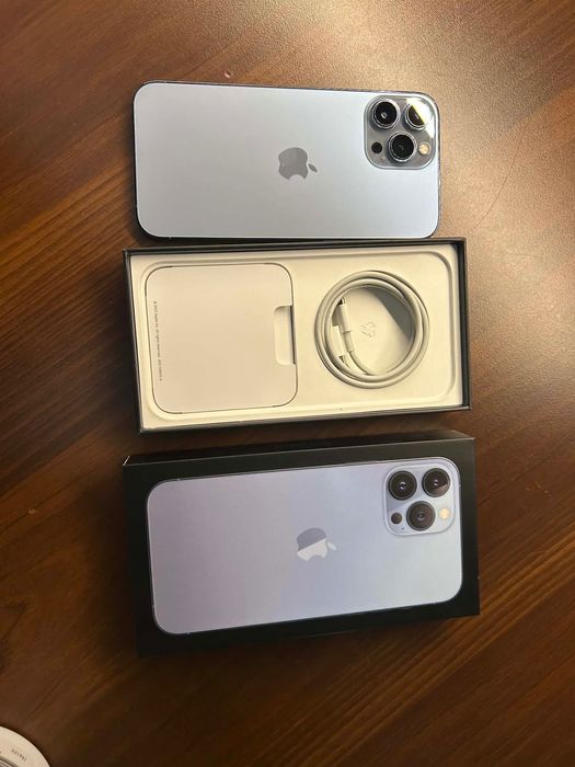 iPhone 13 Pro Max  128GB Sierra Blue - Stan Idealny - Komplet - Sprawny