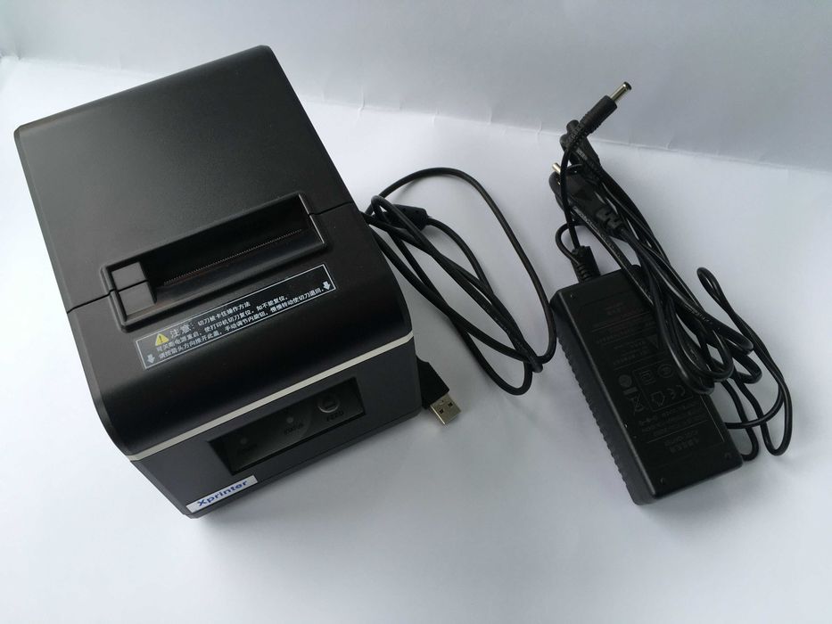 принтер чеков Xprinter XP-Q90EC термопринтер 58 мм Ethernet LAN USB