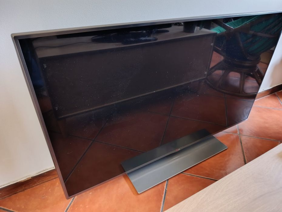 TV de 55 polegadas para peças.