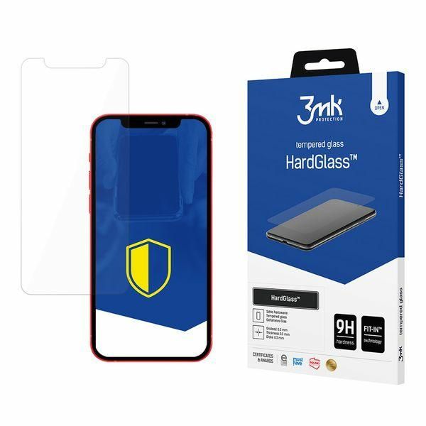 Szkło hartowane do iPhone 12 / 12 Pro 3MK Hard Glass szybka szkiełko