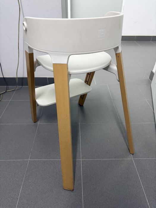 Cadeira Stokke Steps Branca