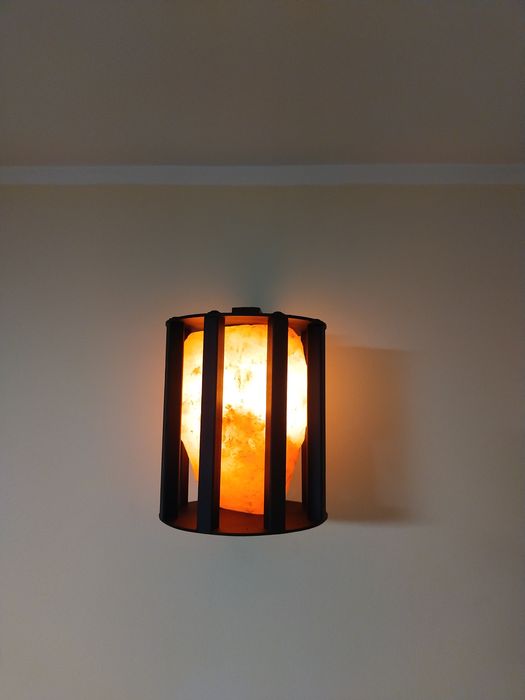 Lampa solna naścienna w stylu loft
