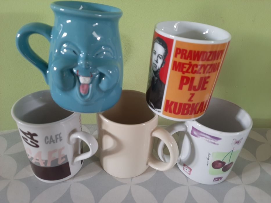 Zestaw kubków 5 sztuk