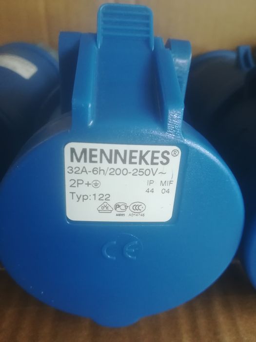 Fichas Macho e Fêmea MENNEKES 32A