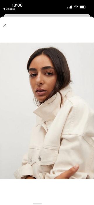 Куртка джинсова mango розмір xs