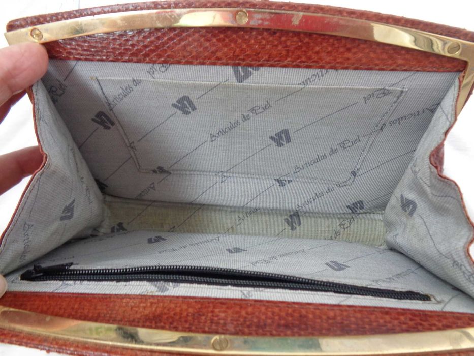 сумочка Dior нат шкіра рептилії 1970ті 24*18см