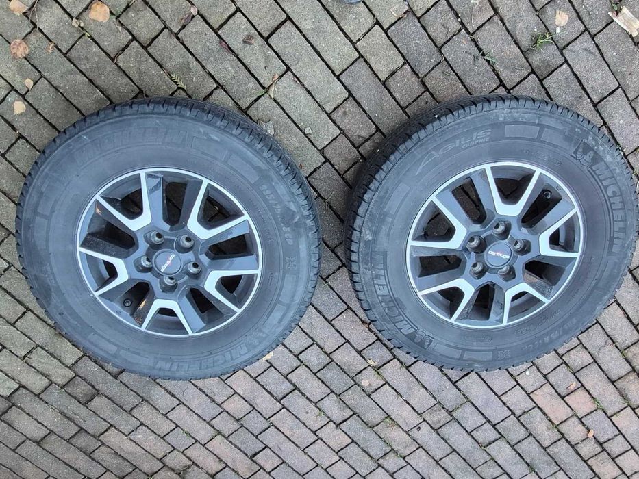 2 szt Michelin Agilis Camper Green 225 75 R16 CP M+S