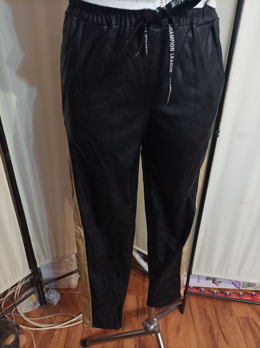 Spodnie z lampes eko skóra
