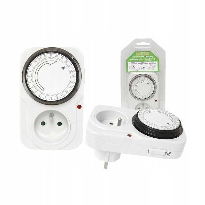 Mechaniczny programator czasowy 24H
