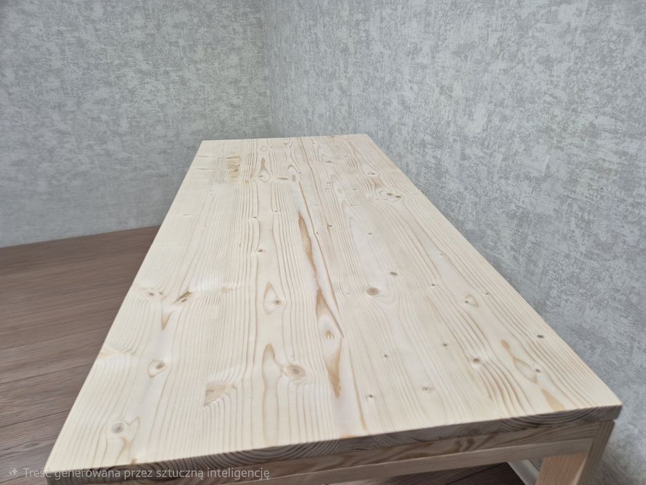 Cосновий стіл,  стиль лофт