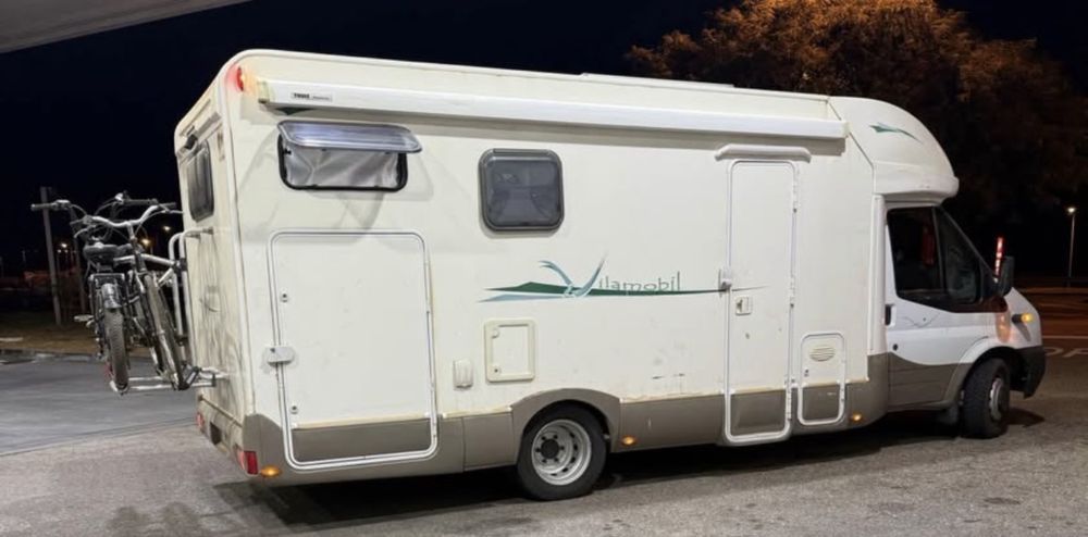 Aluguer autocaravana com A/c