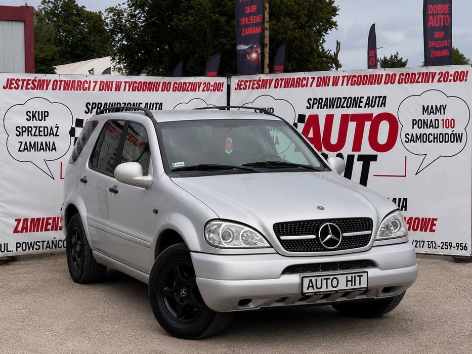 Mercedes ML 2.3LPG // Przestronny // Solidny // 4x4 // Manual // Zamiana