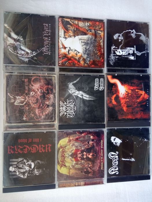 фирменные CD hard/heavy/death/black/grind ... A-J