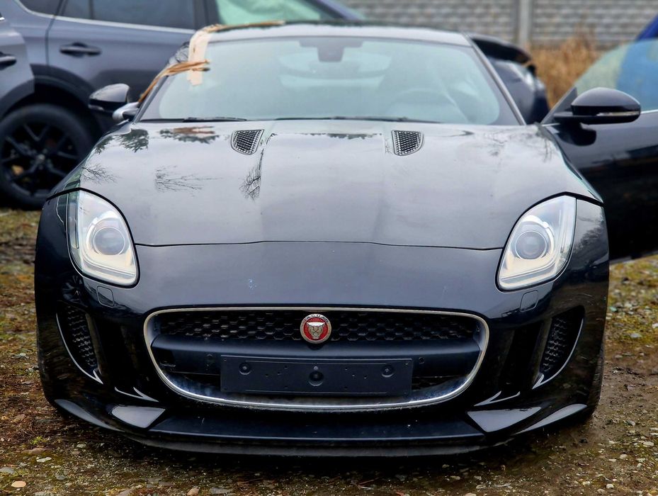 JAGUAR F-TYPE бампер передний запчасть разбор деталь ягуар фтайп
