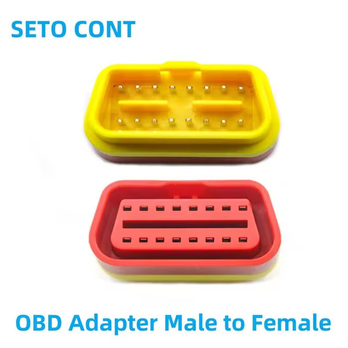 Адаптер переходник SETOCONT разъема OBD2 (16 pin, папа - мама)