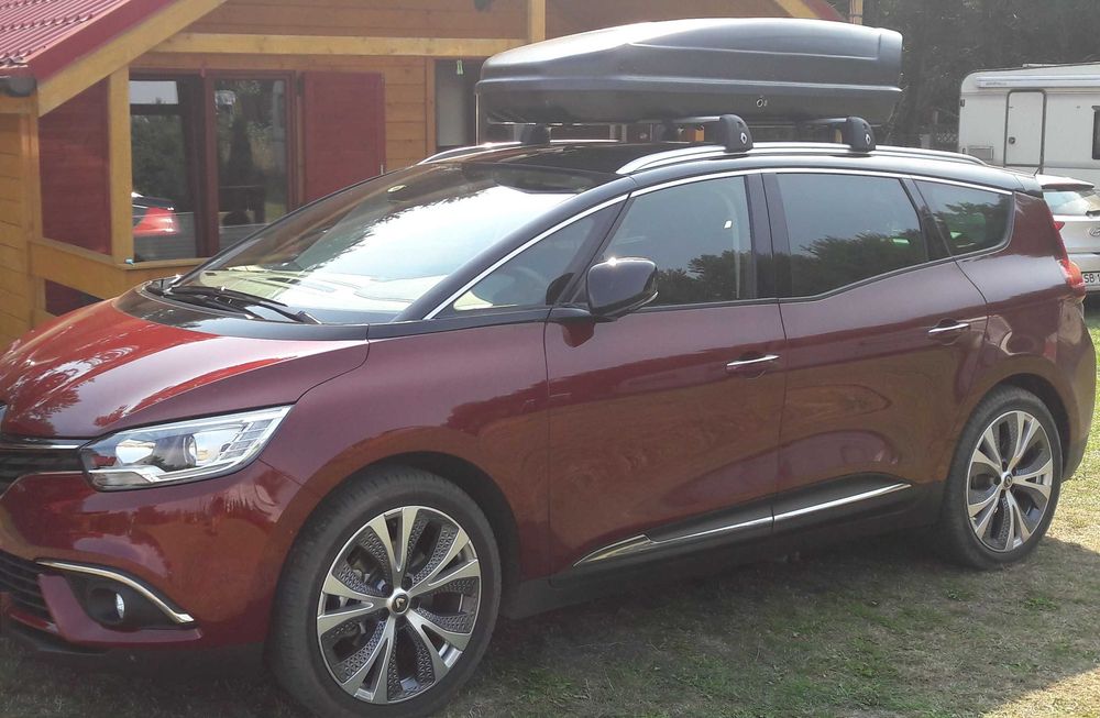 Kufer bagażnik dachowy 480 L, nie tylko do Renault!