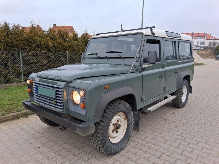 Land Rover Defender PL.Salon, 2009 Rok, 4x4, 7-Osób 2.4 TD4 110 Klimatyzacja, Fak.Vat 23%