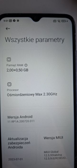 Redmi 9c NFC 32gb 100% sprawny czarny
