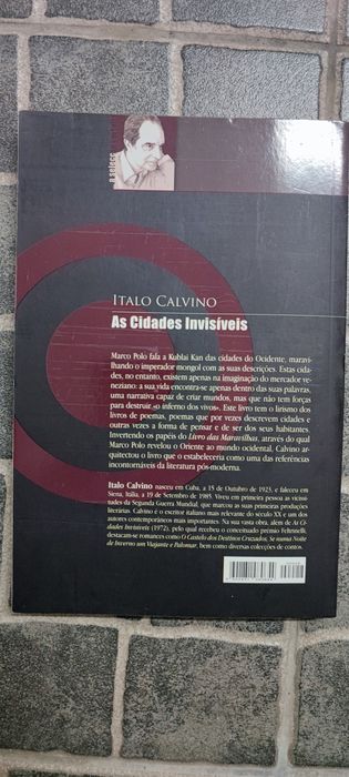 Livro Cidades Invisíveis de Italo Calvino