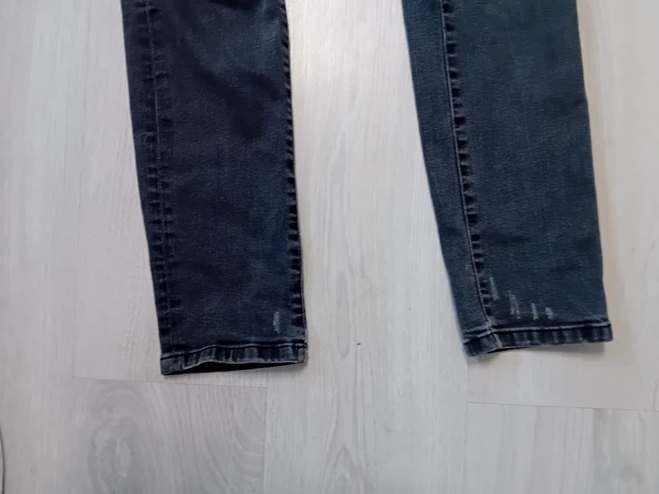 Spodnie jeansowe czarne szare rurki
