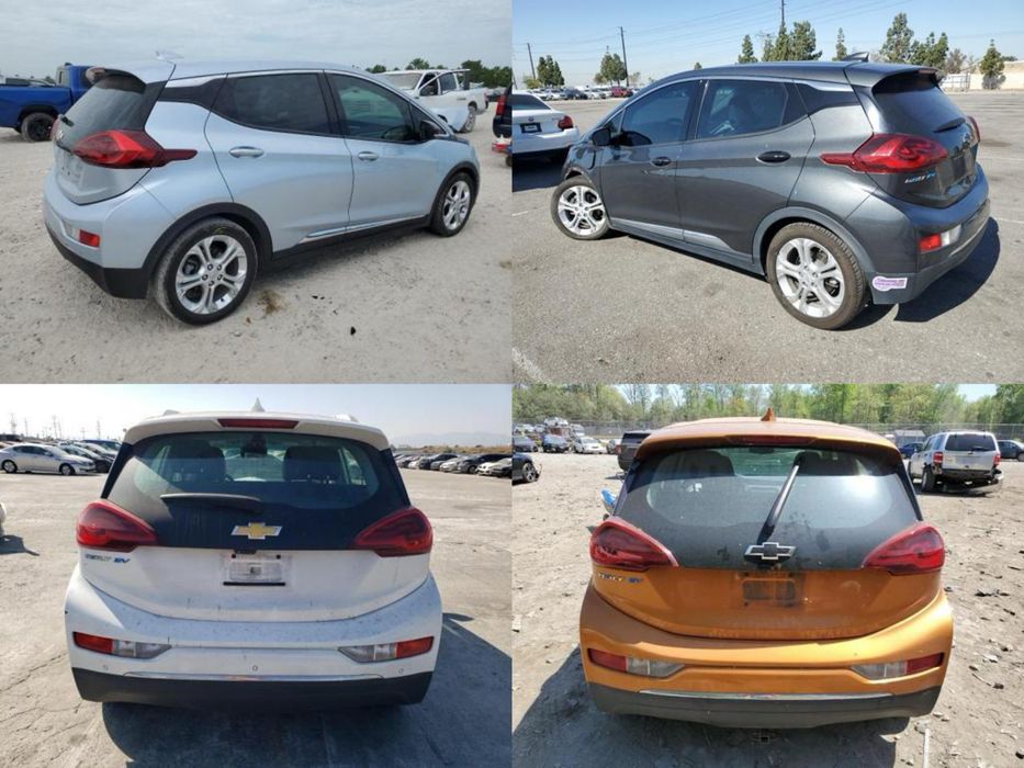 Запчастини Chevrolet Bolt EV — ляда, крила, фари, двері,бампер