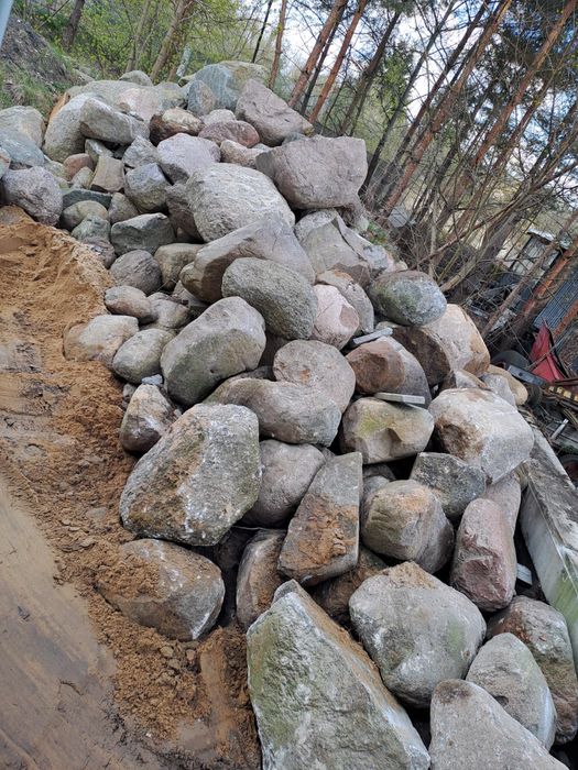 Duże kamienie 300 ton SPRZEDAM