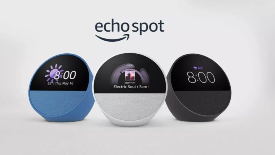 Metalowy uchwyt do Echo Dot