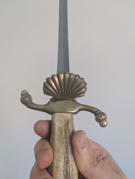 Espada de Caça Hirschfänger – Solingen E. & F. Hörst