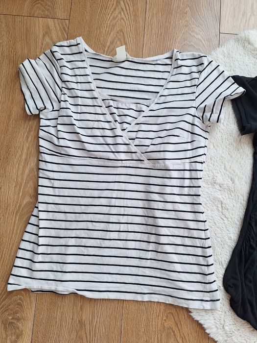 3 bluzki H&M Mama rozm. M ciążowe/do karmienia